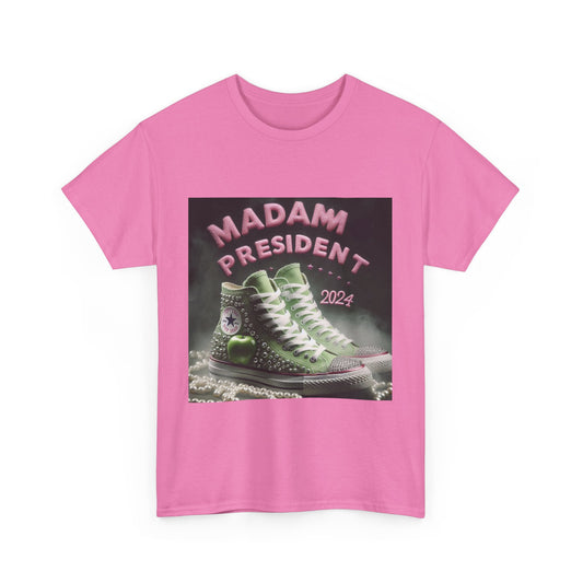 T-Shirt: Madam 47th President Excellence Brilliance Beauty and Brains Supporter Tee